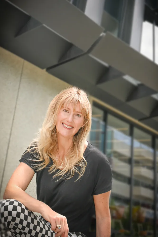 Kristy, architectural designer and founder of Voom Design