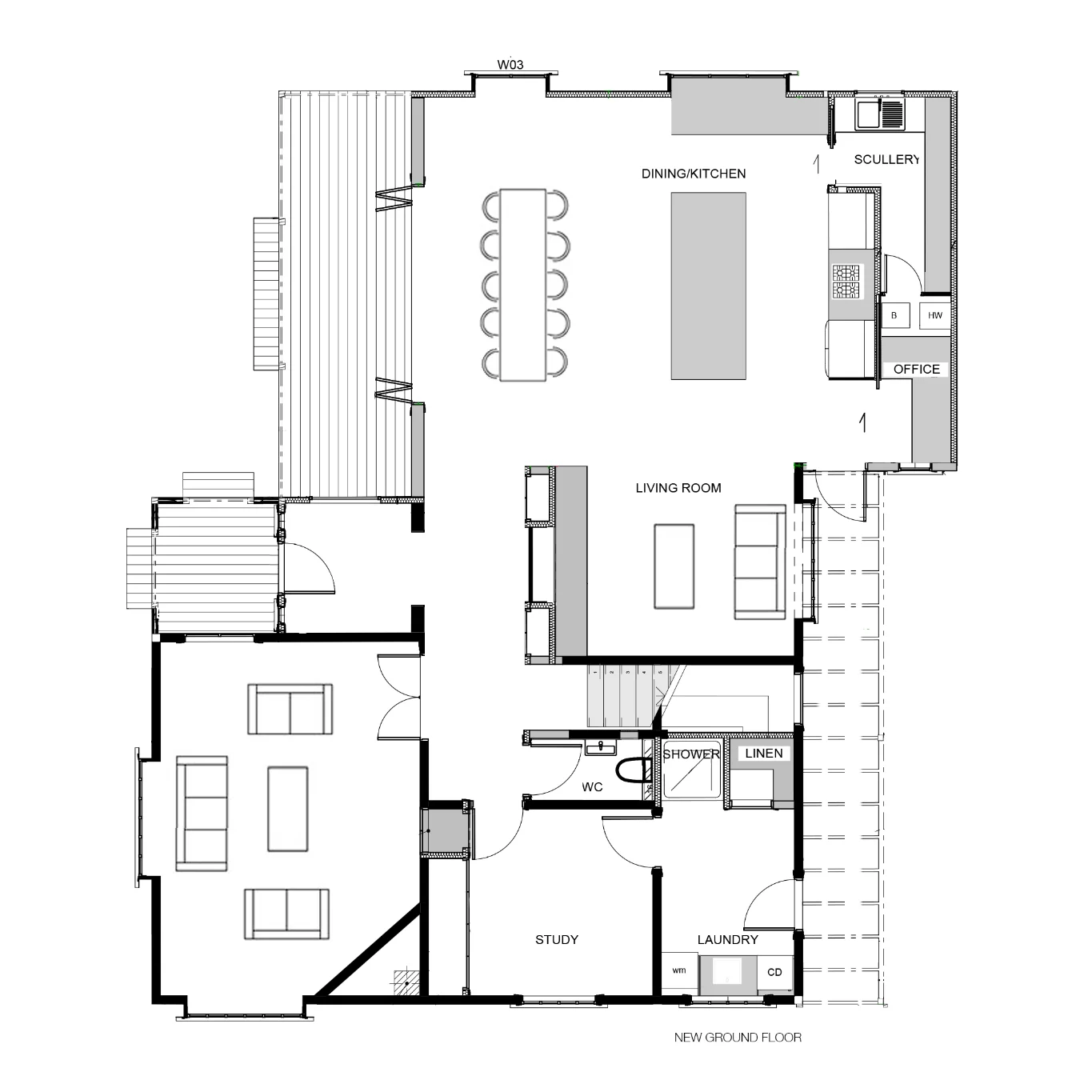 New floor plan for Parkland, Eastbourne